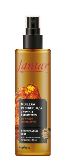 JANTAR Mgiełka do włosów zniszczonych 200ml