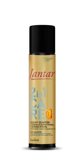 Jantar 2in1 Care UV&Color Protect z esencją bursztynową do włosów normalnych i farbowanych, 180 ml