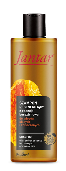 Jantar Szampon regenerujący do włosów słabych i zniszczonych 300 ml