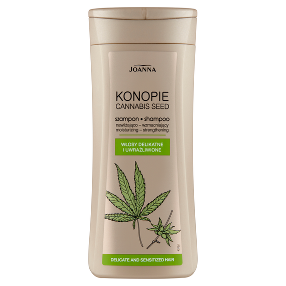 Joanna Konopie Feuchtigkeitsspendendes und stärkendes Shampoo 200 ml