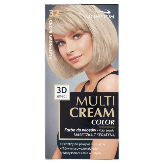 Joanna Multi Cream Color Farba do włosów platynowy blond 32