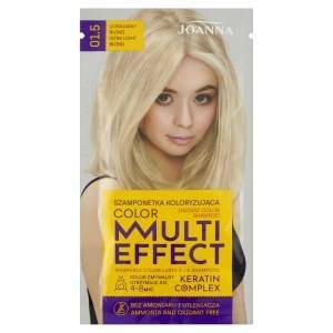 Joanna Multi Effect color Szamponetka koloryzująca ultrajasny blond 01.5 35 g