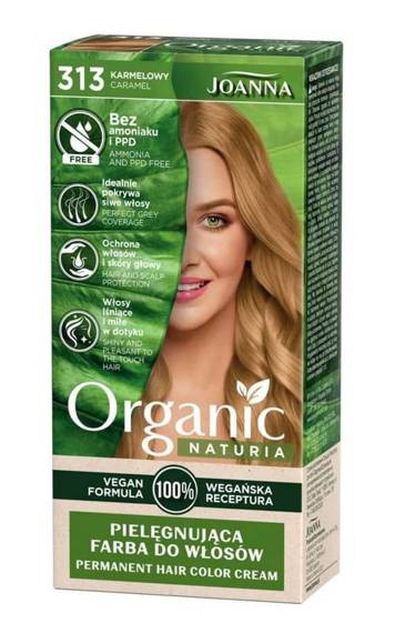 Joanna Naturia Organic Haarfärbemittel 313 Karamell