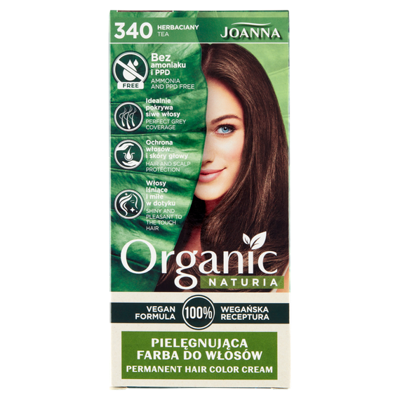 Joanna Naturia Organic Nourishing Tea Haarfärbemittel 340