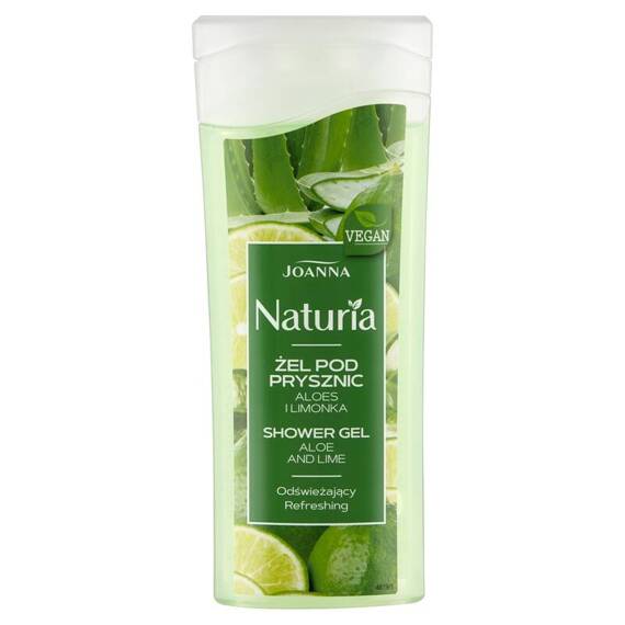 Joanna Naturia Żel pod prysznic aloes limonka 100 ml