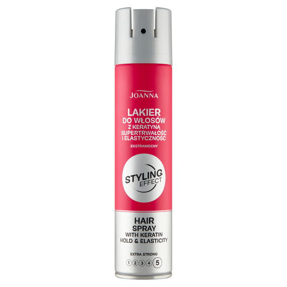 Joanna Styling Effect Haarspray mit Keratin extra stark 250 ml