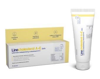 KREM DO TWARZY 80G LINOCHOLESTEROL A+E LEKKI SKORA SUCHA,WRAZLIWA,SKLONNA DO PODR