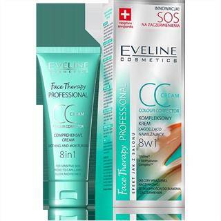 Krem CC Eveline Cosmetics Face Therapy Professional 8w1 SPF 11-20 30 ml