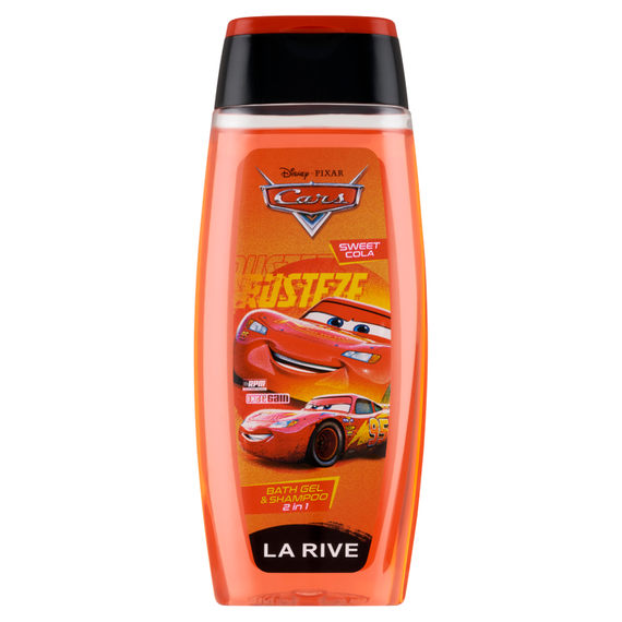 LA RIVE Disney Pixar Cars Shampoo und Badeflüssigkeit 2 in 1 250 ml