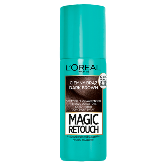 L'Oréal Paris Magic Retouch Spray zum Retuschieren dunkelbrauner Wurzeln 75 ml