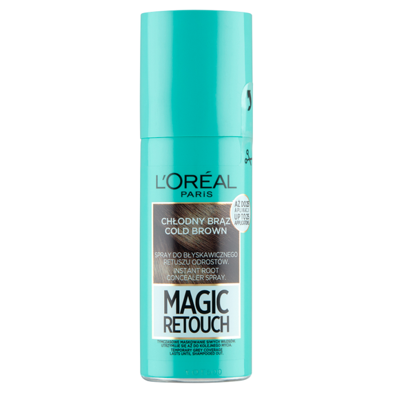 L'Oréal Paris Magic Retouch Spray zur sofortigen Retusche der Haarwurzeln, kühles Braun, 75 ml