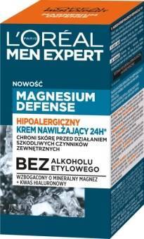 L'Oréal Paris Men Expert Magnesium Defense Hypoallergene Feuchtigkeitscreme 50 ml