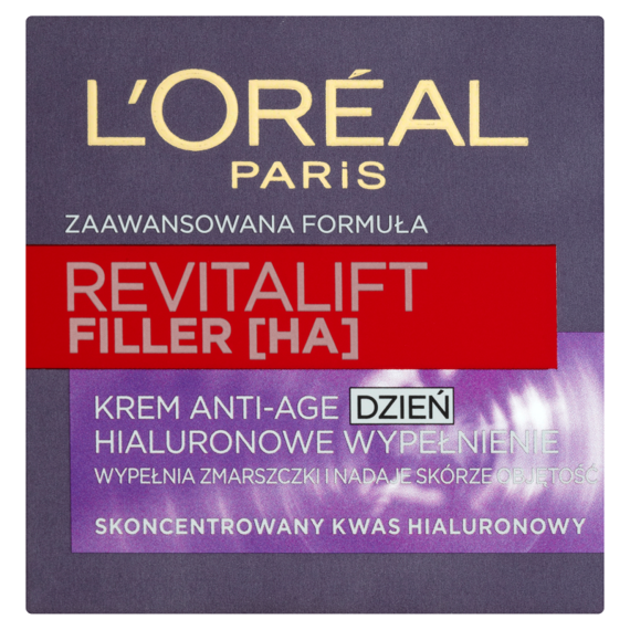 L'Oréal Paris Revitalift Filler HA-Creme Anti-Age-Tag mit Hyaluronsäure 50ml