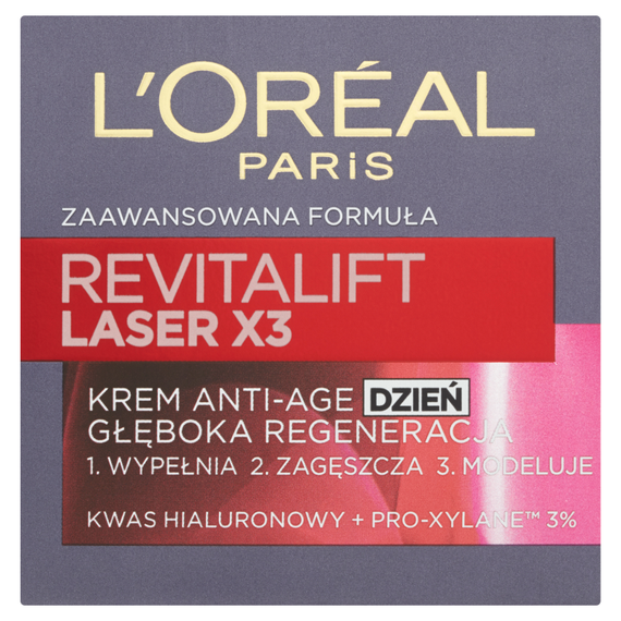 L'Oréal Paris Revitalift Laser X3 Anti-Age-Creme tief Regeneration Tag 50ml