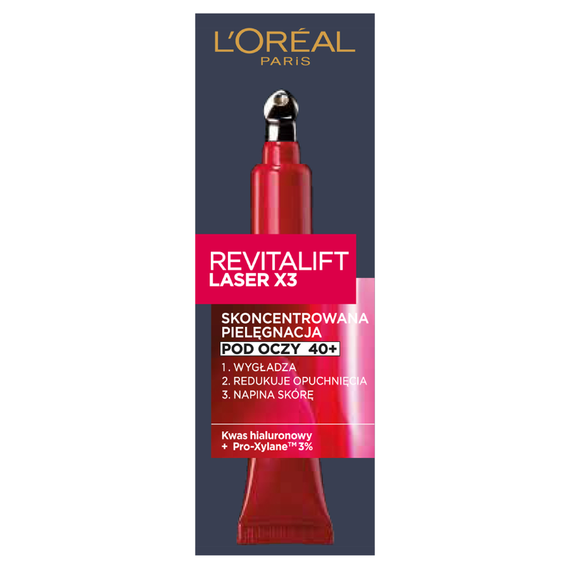 L'Oréal Paris Revitalift Laser x 3 Konzentrierte Augenpflege 40+ 15 ml