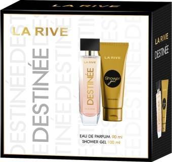 La Rive Destinee zestaw woda perfumowana spray 90ml + żel pod prysznic 100ml