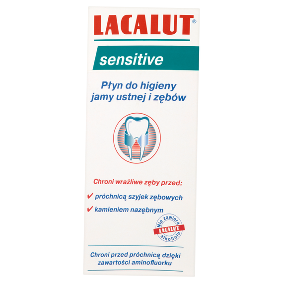 Lacalut sensitive Flüssigkeit Mundhygiene und Zahn 300ml