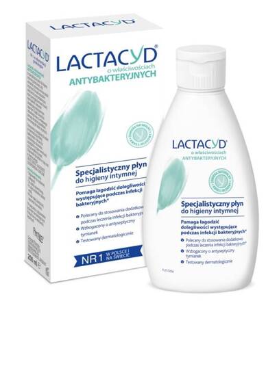 Lactacyd Spezialisierte Intimhygieneflüssigkeit mit antibakteriellen Eigenschaften, 200 ml