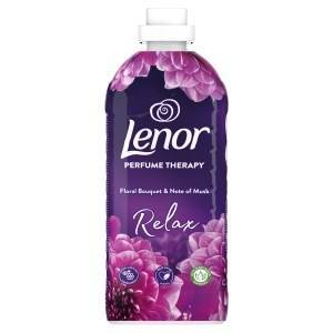 Lenor Relax Płyn do płukania tkanin 48 prań, Kwiatowy bukiet z nutą piżma 1200 ml