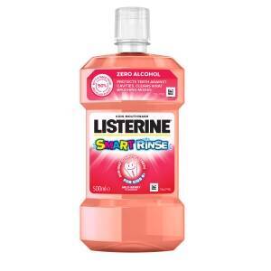 Listerine Smart Rinse Mildes Beeren-Mundwasser für Kinder 500 ml