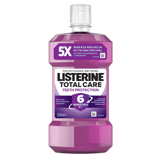 Listerine Total Care reinigen Mint Flüssige Mundwasser 500ml