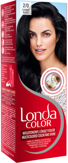 Londa Color Blend Technology Dauerhafte Haarfarbe 2/0 Schwarz