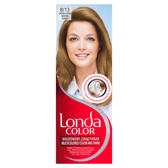 Londa Color Permanenter Farbstoff, mittelblond 8/13