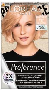 Loreal Preference Vivid Colors Farba Do Włosów Nr 9.023 Light Rose Gold (Manhattan)