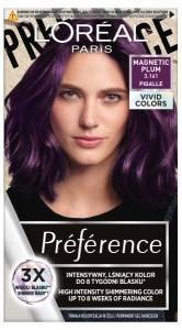 Loreal Preference Vivid Colors Farba do włosów nr 3.161 Magnetic Plum (Pigalle) 