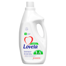 Lovela Family Hipoalergiczny płyn do prania do kolorów 1,85 l (28 prań)
