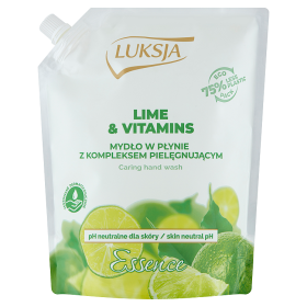 Luksja Essence Lime & Vitamins Mydło w płynie opakowanie uzupełniające 900 ml