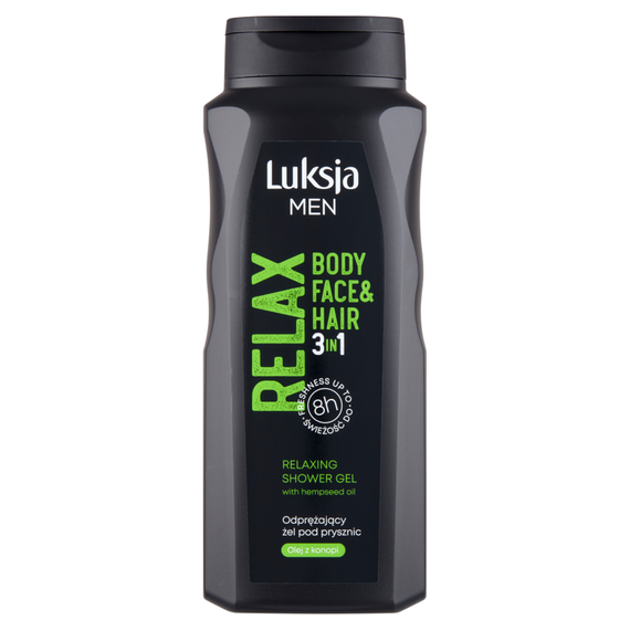 Luksja Men Relax Entspannendes Duschgel 3in1 500 ml