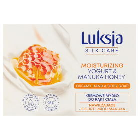 Luksja Touch-cremige Milch und Honig-Creme Seife 90g