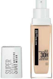 MAYBELLINE SUPERSTAY ACTIVE WEAR Podkład do twarzy 03 TRUE IVORY 30ml