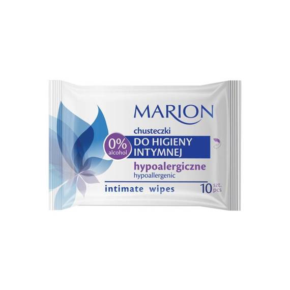 Marion Hipoalergiczne chusteczki do higieny intymnej  10 szt