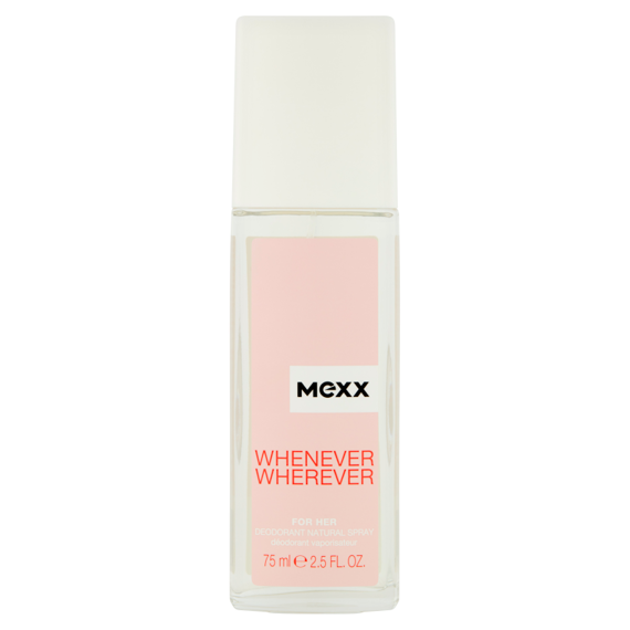 Mexx Whenever Wherever Dezodorant w naturalnym spray'u dla kobiet 75 ml