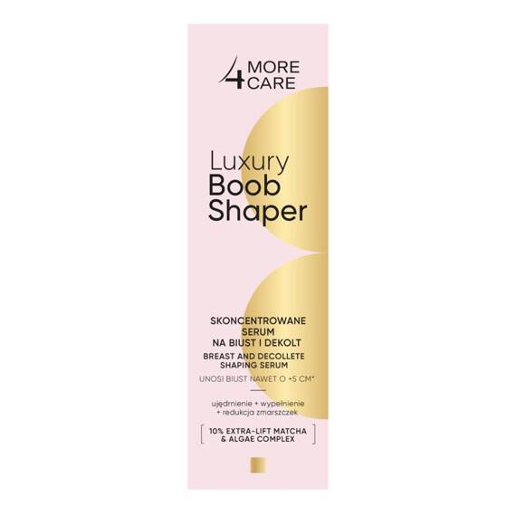 More4Care Luxury Boob Shaper Konzentriertes Serum für Brust und Dekolleté, 100 ml