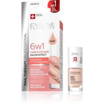 NAIL THERAPY ODZYWKA DO PAZNOKCI 6W1 CARE & COLOUR NUDE