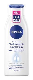 NIVEA Błyskawicznie nawilżający balsam do ciała 400 ml