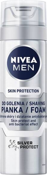 NIVEA MEN Skin Protection Pianka do golenia 200 ml