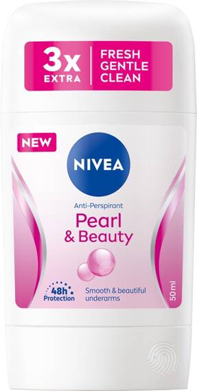 NIVEA PEARL & BEAUTY Antyperspirant damski w sztyfcie 48h 50ml