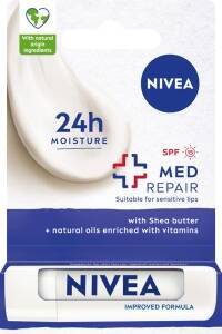 NIVEA Regenerierender Lippenpflegestift Med Repair 5,5 ml