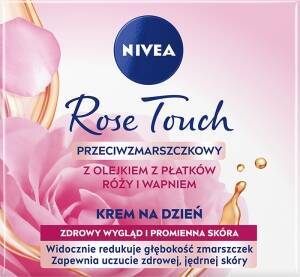 NIVEA Rose Touch Przeciwzmarszczkowy krem na dzień, 50ml 