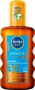 NIVEA SUN Protect and Bronze Olejek w spray'u aktywujący naturalną opaleniznę SPF 30, 200 ml
