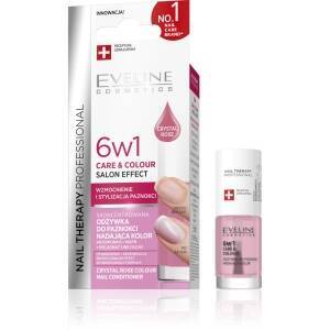 Nail Therapy Professional Konzentrierter Nagelconditioner, der Farbe verleiht, 6in1, Crystal Rose