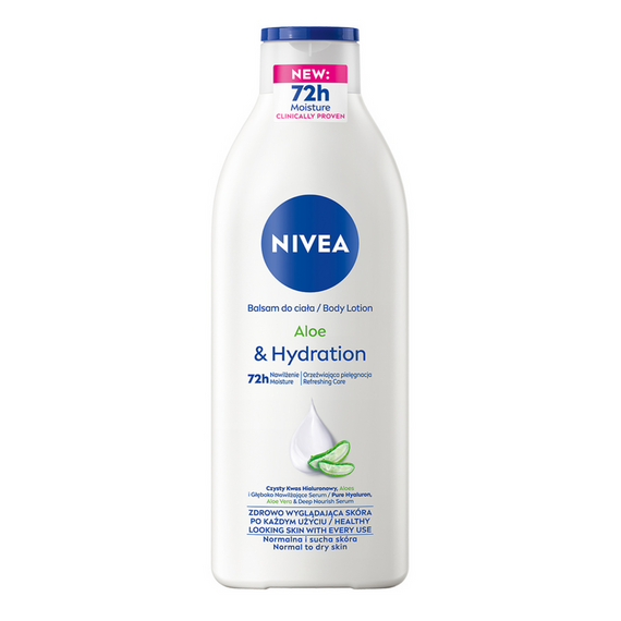 Nivea Aloe & Hydration Feuchtigkeitsspendende Körperlotion mit Aloe 400 ml