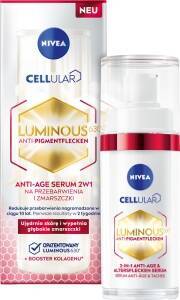 Nivea CELLULAR Luminous360 Anti-Age Serum 2-in-1 für Hyperpigmentierung und Falten 30 ml