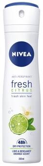 Nivea Fresh Citrus Antyperspirant Spray 150ml