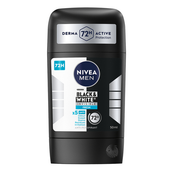 Nivea MEN Black & White Fresh Antitranspirant Stick 50 ml