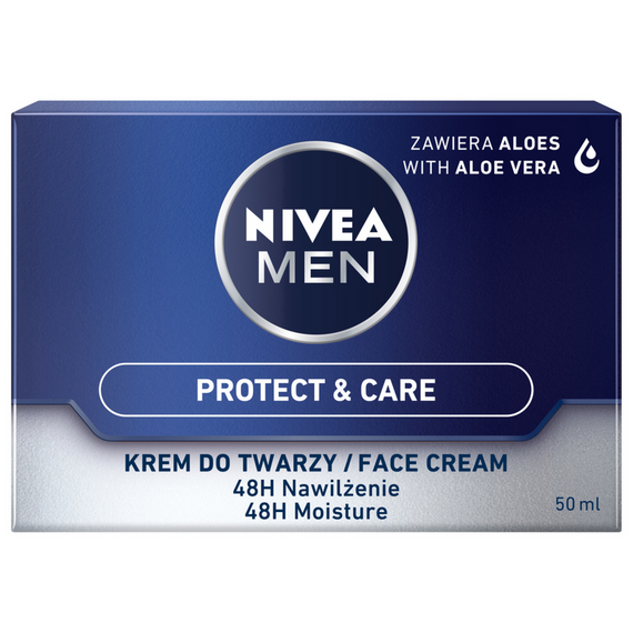 Nivea MEN Protect & Care Feuchtigkeitsspendende Gesichtscreme FÜR MÄNNER 50 ml